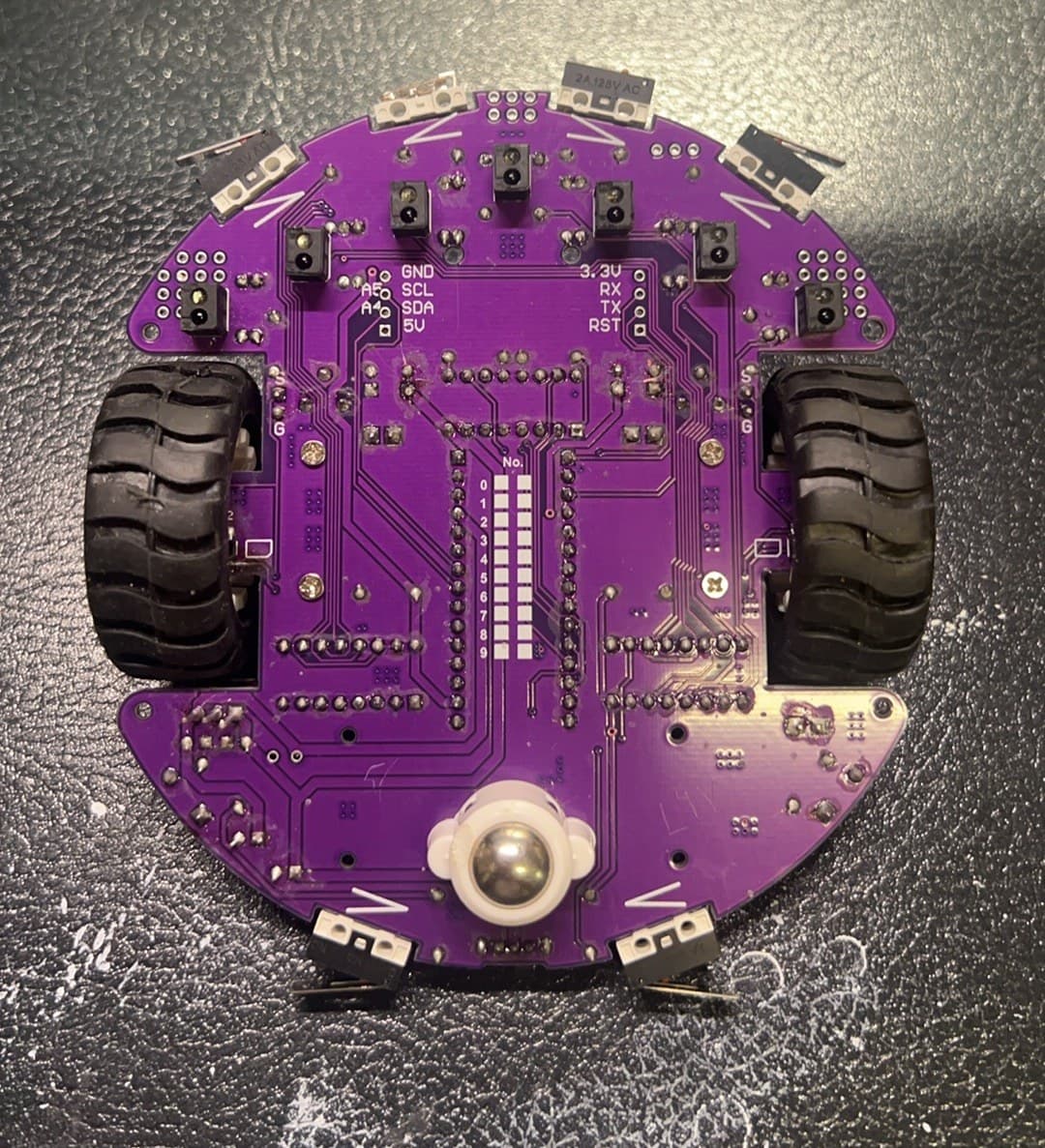 Assembled smart car back side