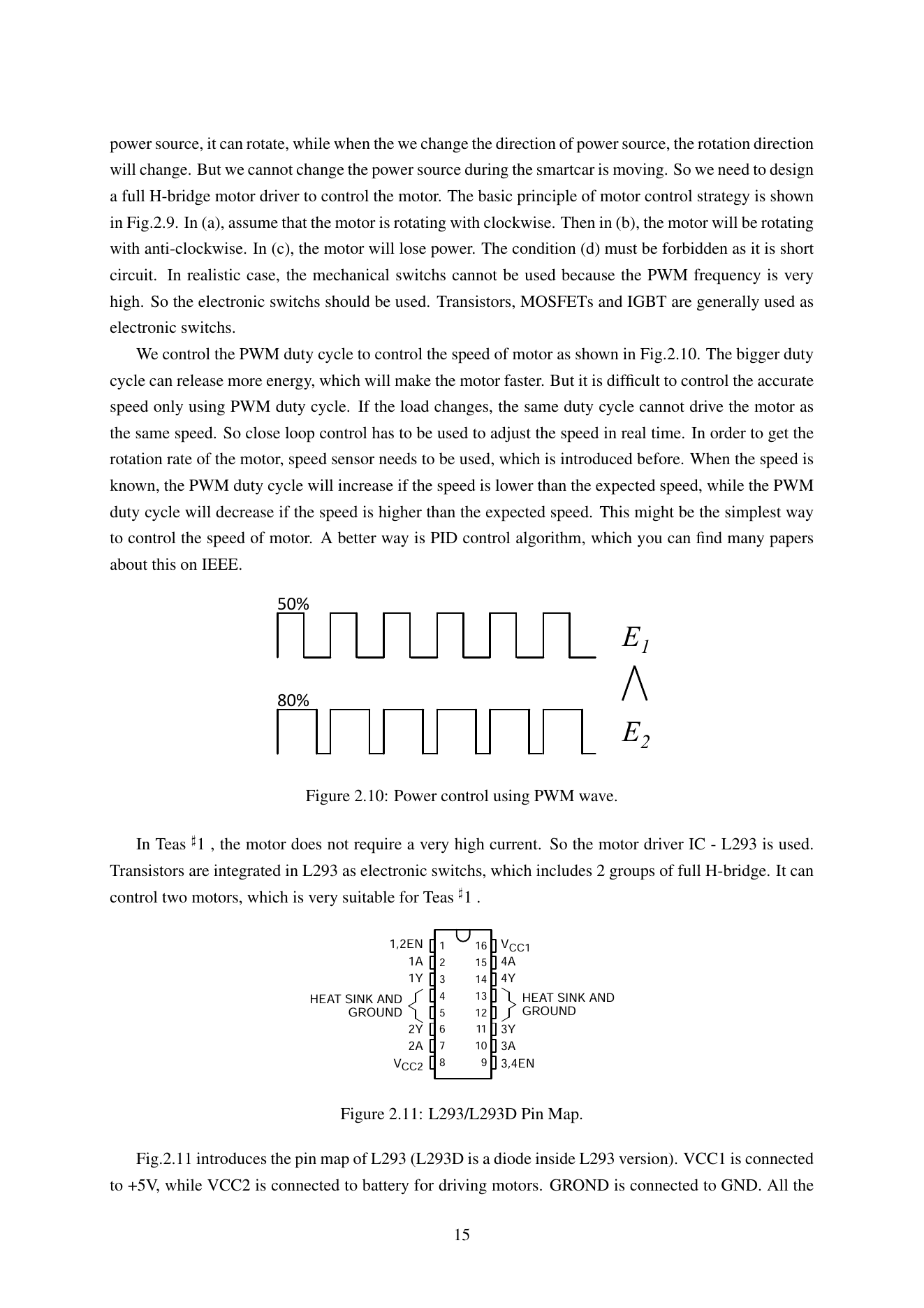 H-bridge motor-control principle / H 桥电机控制原理